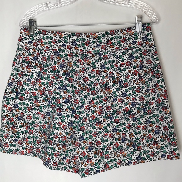 🔥4/25 J. Crew Floral Print Tie-Waist Shorts - Picture 6 of 7